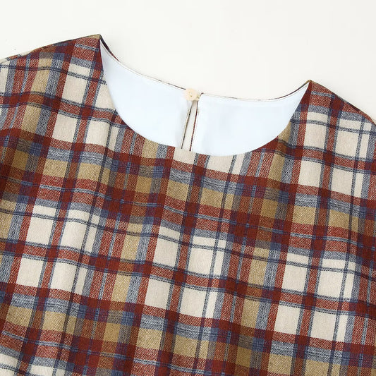 Chic Checkered Mini DressStyle