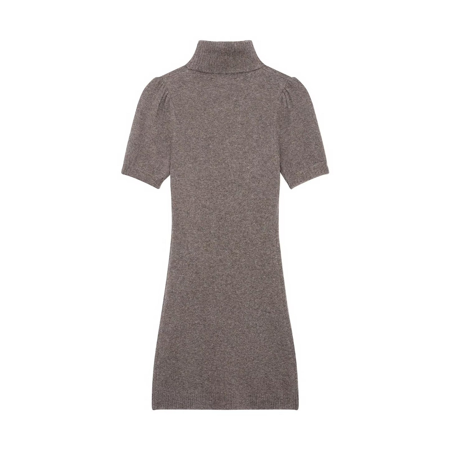 Spring Knitted Mini Dress