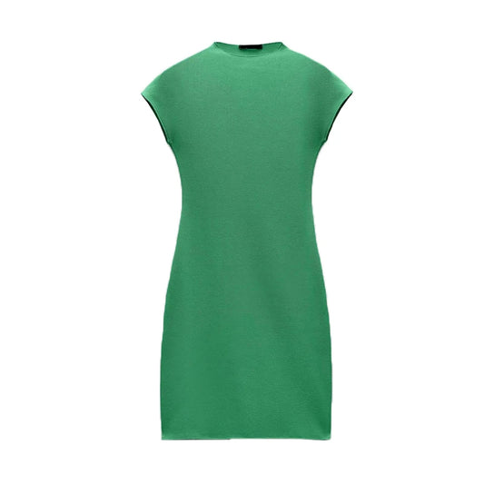 Knitted Short Dresses for Women Elastic Bodycon Dress Woman  Womens Mini Dresses Female